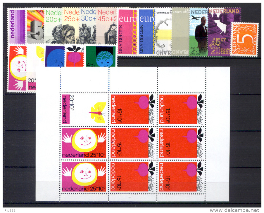 Olanda 1971 Annata Completa / Complete Year **/MNH VF - Neufs