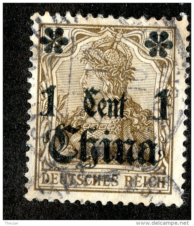(1891)  China 1906  Mi.38  (o)   Catalogue  € 1.60 - China (offices)