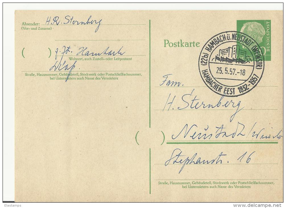 =DE EMA 1957 - Postales - Usados