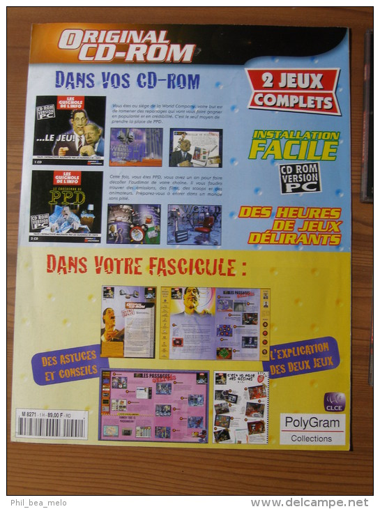 JEU VIDEO - COLLECTOR PC JEU VIDEO - LES GUIGNOLS DE L´INFO ... LE JEU - 2 JEUX COMPLETS - 3 CD-ROM + Livret 12 Pages - Giochi PC