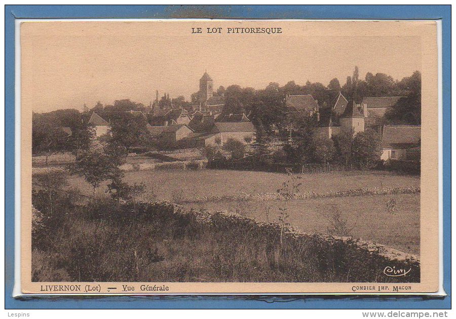 46 - LIVERNON   --  Vue Générale - Livernon