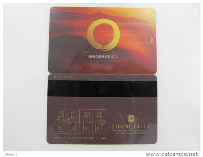 China Hotel Key Card,Shangri-La Golden Circle - Unclassified