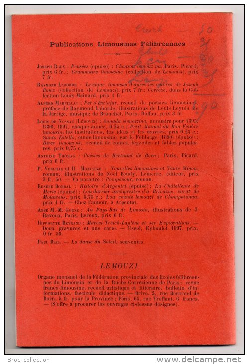 Marcel Treich-Laplène Et Ses Exploraions, Confèrence Faite à Tulle Le 28 Janvier 1897 Par Hyppolyte Beyrand - Limousin