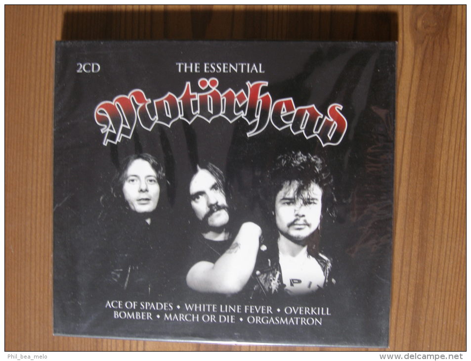 MUSIQUE - MOTÖRHEAD - COMPILATION 39 TITRES - 2007 - THE ESSENTIAL - NEUF SOUS CELLOPHANE - Hard Rock & Metal