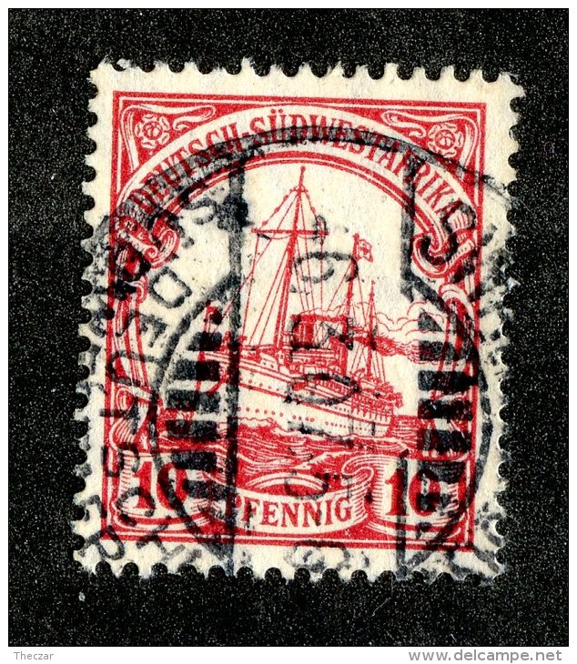 (1942)  SW Africa 1906  Mi.26a  (o)    Catalogue  € 1.80 - German South West Africa