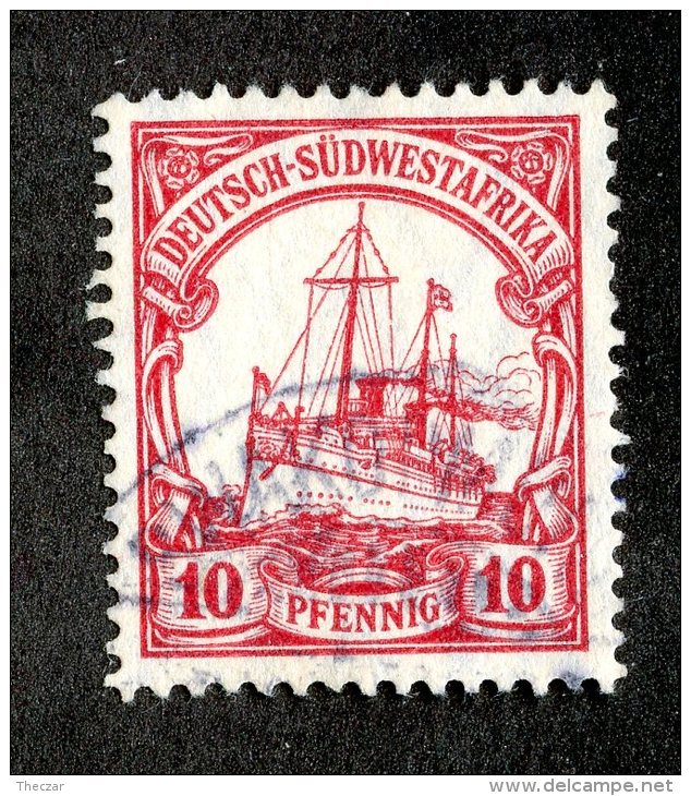 (1944)  SW Africa 1906  Mi.26b  (o)    Catalogue  € 20.00 - German South West Africa