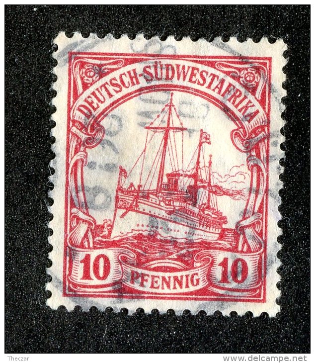 (1950)  SW Africa 1906  Mi.26a  (o)    Catalogue  € 1.80 - German South West Africa