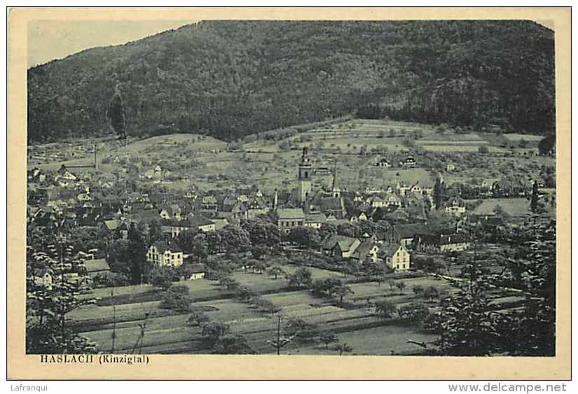 Allemagne -ref A600- Haslach - Kinzigtal   - Carte Bon Etat  - - Haslach