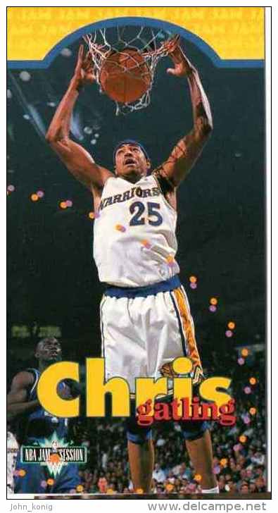 FIGURINA TRADING CARD BASKETBALL FLEER NBA JAM SESSION 1995-'96 - CHRIS GATLING - N.33 - 1990-1999