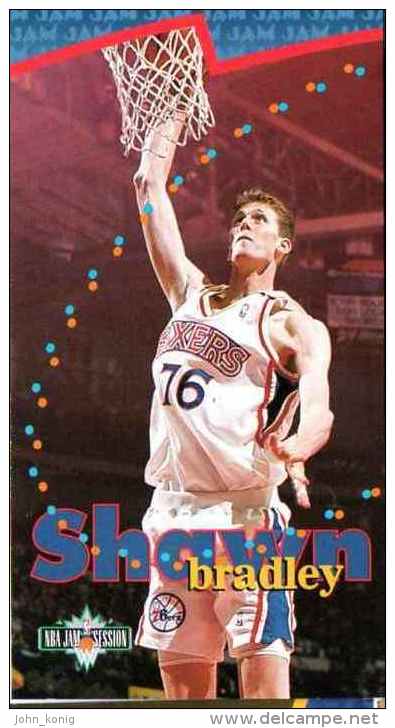 FIGURINA TRADING CARD BASKETBALL FLEER NBA JAM SESSION 1995-'96 - SHAWN BRADLEY - N.80 - 1990-1999