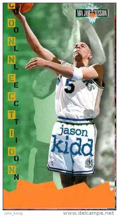 FIGURINA TRADING CARDS BASKETBALL FLEER NBA JAM SESSION 1995-'96 - JASON KIDD - N.23 - 1990-1999