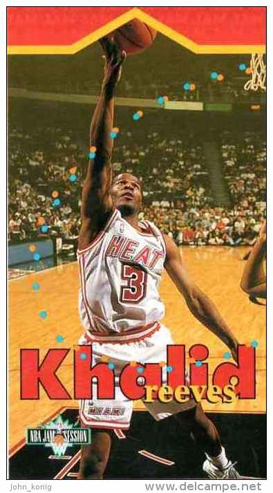 FIGURINA TRADING CARDS BASKETBALL FLEER NBA JAM SESSION 1995-'96 - KALID REEVES - N.56 - 1990-1999