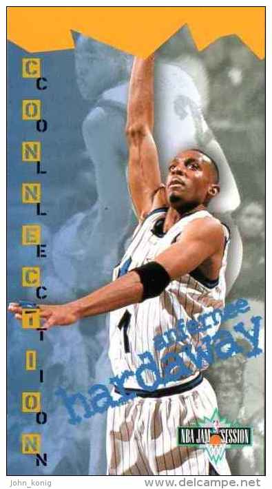 FIGURINE TRADING CARDS BASKET BASKETBALL FLEER NBA JAM SESSION 1995-'96 - ANFERNEE HARDAWAY - N.76 - 1990-1999