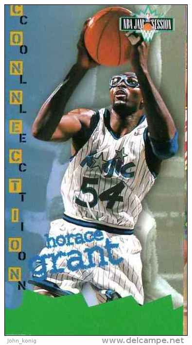 FIGURINE TRADING CARDS BASKET BASKETBALL FLEER NBA JAM SESSION 1995-'96 - HORACE GRANT - N.75 - 1990-1999