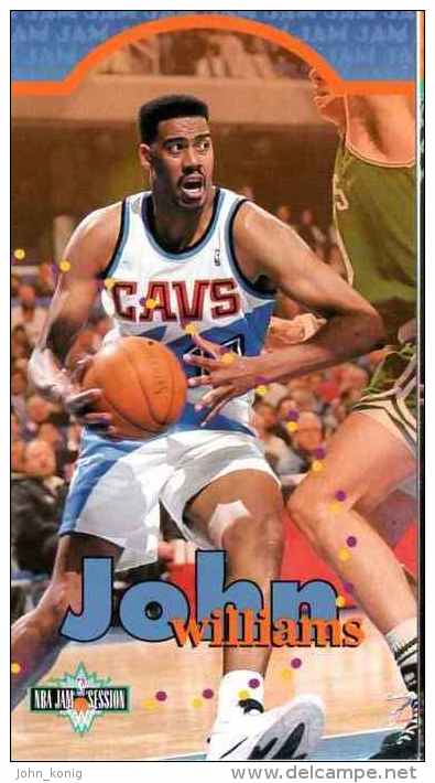 FIGURINE TRADING CARDS BASKET BASKETBALL FLEER NBA JAM SESSION 1995-´96 - JOHN WILLIAMS - N.20 - 1990-1999