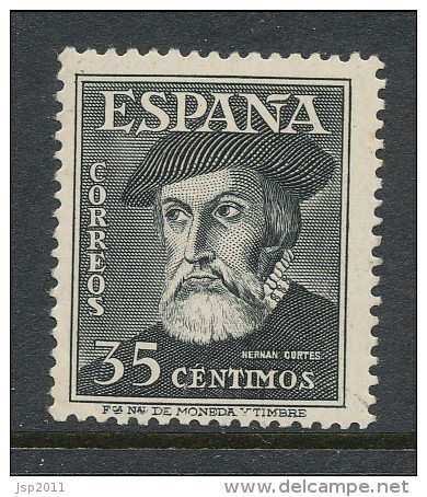 Spain 1948 Edifil #  1035. Hernan Cortez, MNH (**) - Neufs