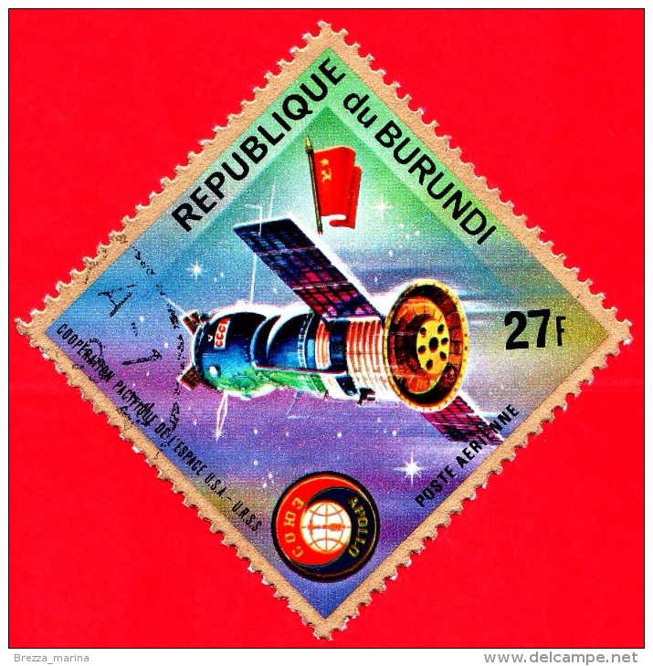 Nuovo - BURUNDI - 1975 - Spazio - Navicelle Spaziali - Progetto Spaziale “Apollo–Soyuz” - 27 F - Nuovi