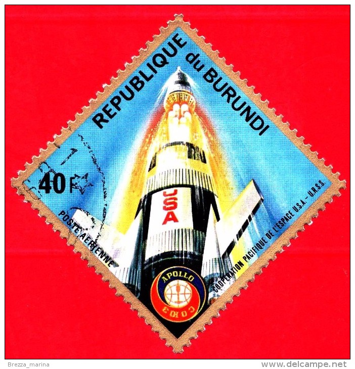 Nuovo - BURUNDI - 1975 - Spazio - Navicelle Spaziali - Progetto Spaziale “Apollo–Soyuz” - 40 F - Nuovi