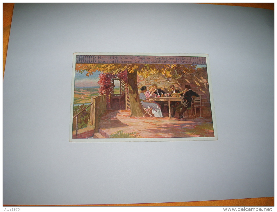 CARTE POSTALE NON CIRCULEE DATE ?. / ALLEMAGNE / HERBFT / KUNSTVERLAG HANS FRIEDRICH ABSHAGEN, DRESDEN, N° 225. PAUL HEY - 1900-1949