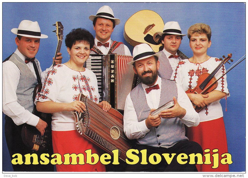 Promotion Print ANSAMBEL SLOVENIJA Music Band Slovenia - Sonstige & Ohne Zuordnung