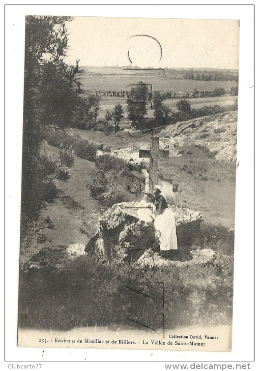 Muzillac (56) : La Croix De La Vallée De Saint-mamer Près De Billiers En 1907 (animé). - Questembert