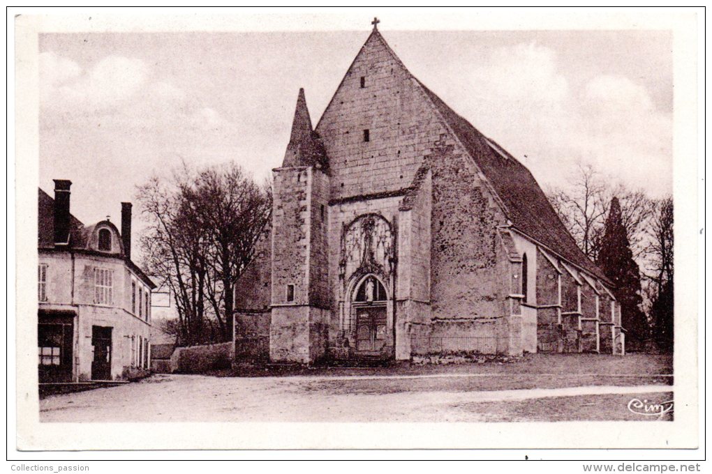 CP, 58, DAMPIERRE-sur-BOUHY, L'Eglise, Voyagé - Other & Unclassified