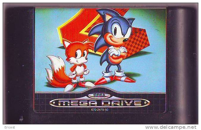 JEU SEGA MEGA DRIVE SONIC THE HEDGEHOG 2 SANS BOITE NI NOTICE - Other & Unclassified