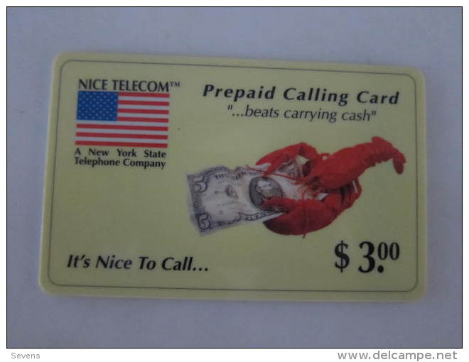 Nice Telecaom Prepaid Phonecard,Beats Carrying Cash,mint - Autres & Non Classés