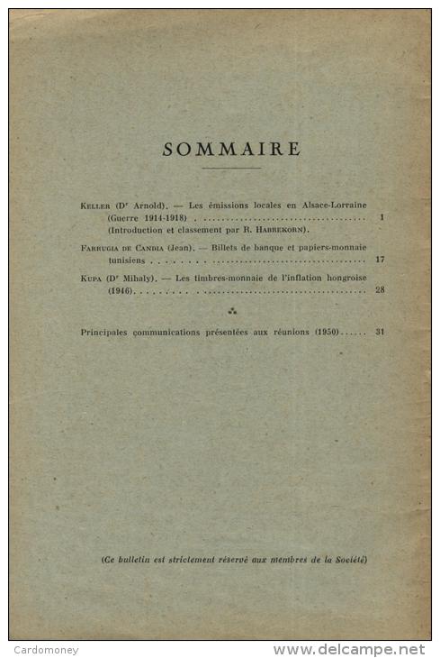 SOCIETE D´ETUDE Et DOC. Pour L´HISTOIRE Du PAPIER MONNAIE N°6 (N° 383) - Livres & Logiciels