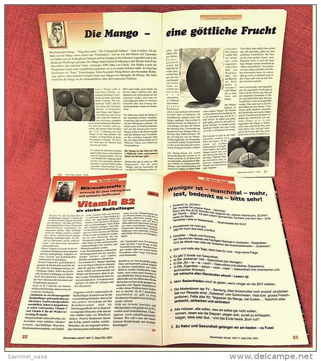 2 Zeitschriften Wandmaker Aktuell - Helmut Wandmaker Stiftung Zur Gesunden Und Natürlichen Lebensweise. - Food & Drinks