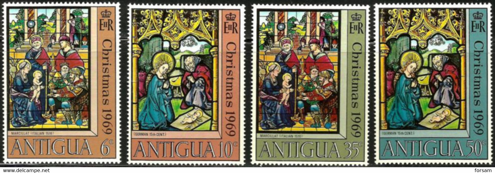 ANTIGUA & BARBUDA..1969..Michel # 213-216...MNH. - 1960-1981 Autonomía Interna