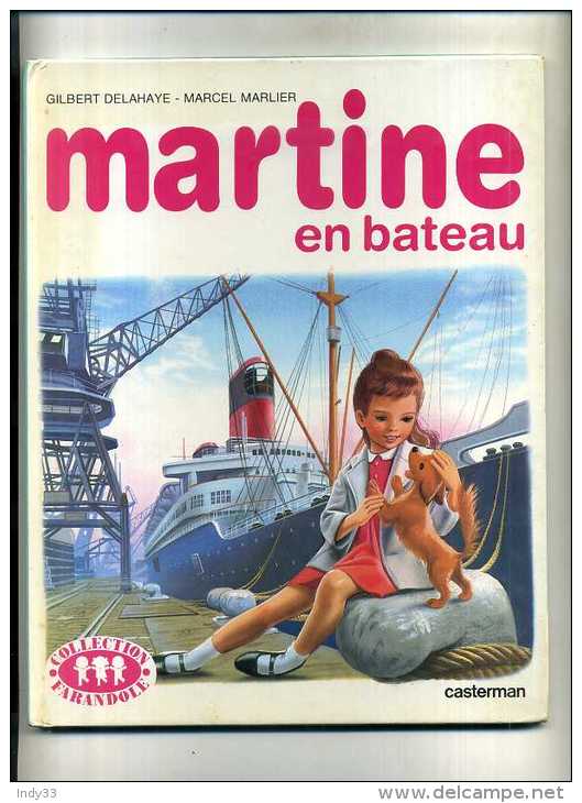 - MARTINE EN BATEAU . CASTERMAN 1981 . - Martine