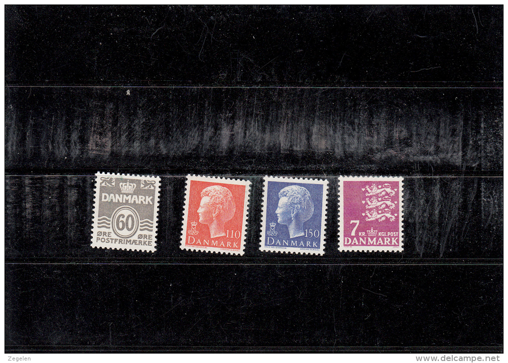 Denemarken 656/659 ** - Unused Stamps