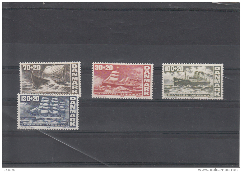 Denemarken 611/614 ** - Unused Stamps