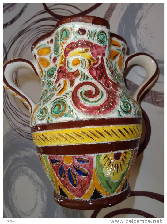 POT EN FAIENCE "MASSE FRERES DE DESVRES" - Desvres (FRA)