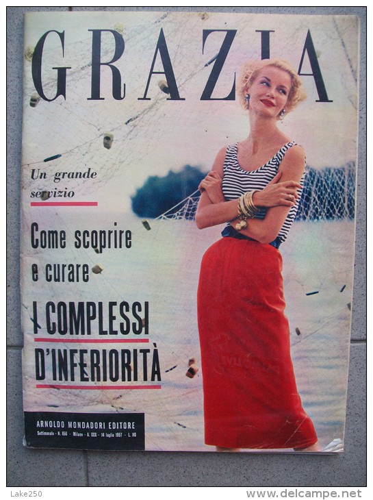 GRAZIA Rivista Di Moda Italiana   4/07/1957 - Moda