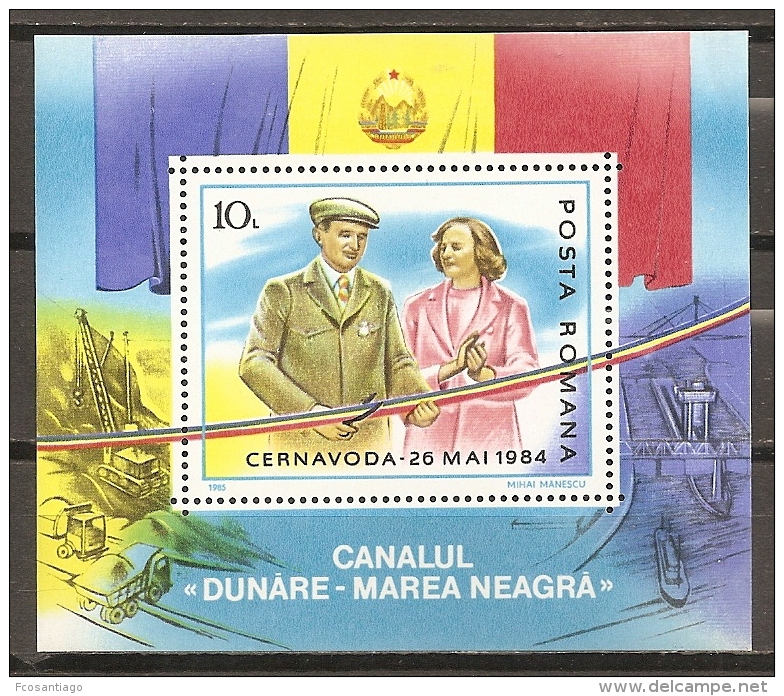 HISTORIA - RUMANIA 1985 - Yvert #H175 - MNH ** - Música