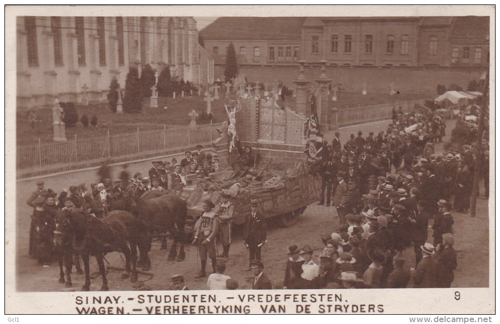 St. Niklaas - Sinaai - Vredesfeesten - Studenten - Verheerlijking Van De Strijders - Sint-Niklaas