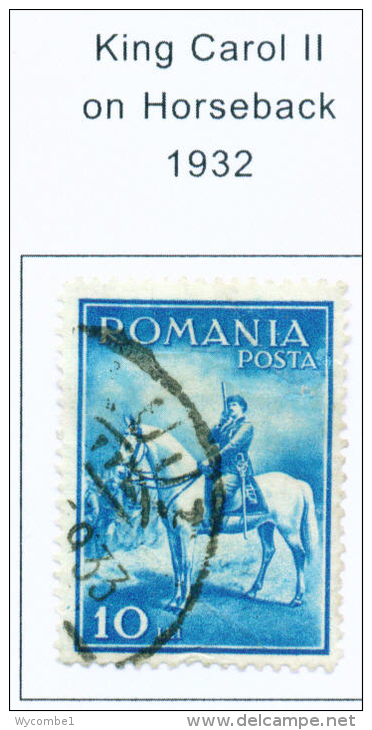 ROMANIA - 1932 Carol II Used As Scan - Used Stamps