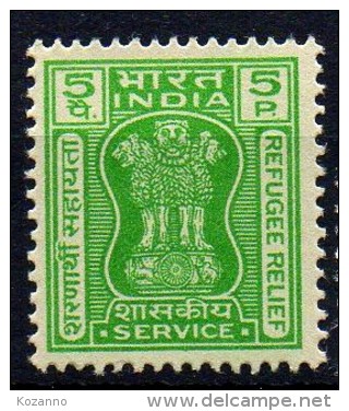 INDIA Good Stamp Very Fine MNH !! REFUGE RELIEF /  Timbre** Neuf Inde - Unused Stamps