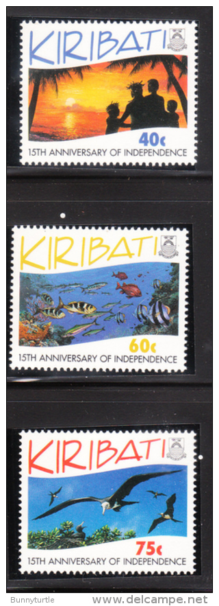 Kiribati 1994 Independence 15th Anniversary Environmental Protection MNH - Kiribati (1979-...)