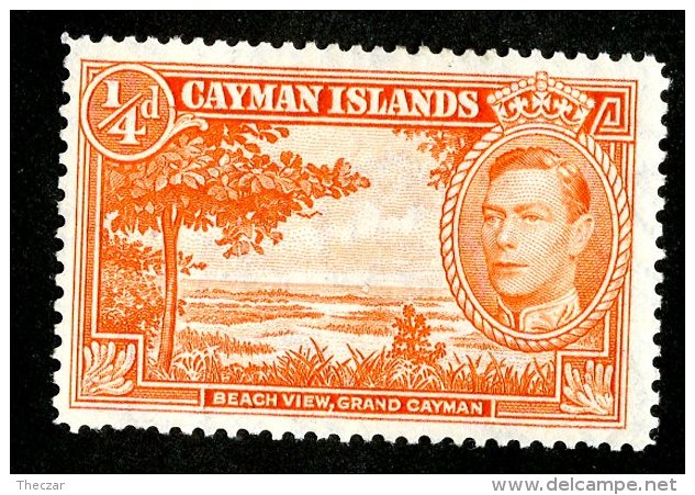 61 X)  Cayman Is 1943  SG.115a ~ Sc 100a   M* - Kaimaninseln