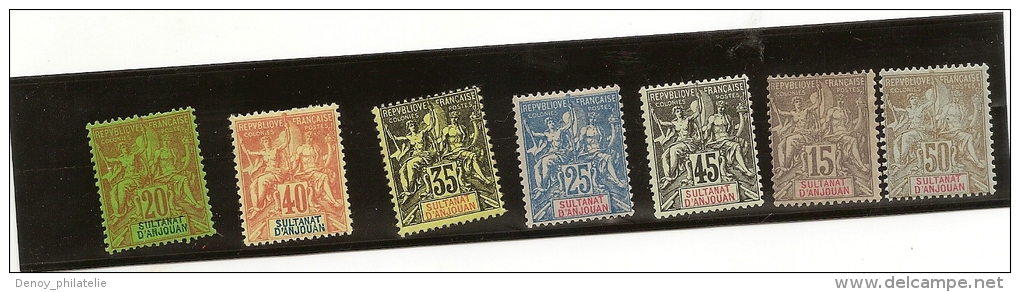 Lot De Type Groupe N° 7 10 Et 15 A19  Avec Charniére* Cote 346.5 Prix 90 - Unused Stamps