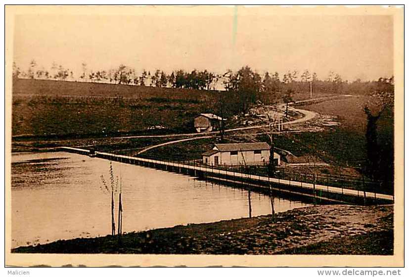 Tarn  - Ref A 68 - Montredon -labessionnié - Le Barrage Et Route D'accès - Thème Barrages - Carte Bon état - - Montredon Labessonie