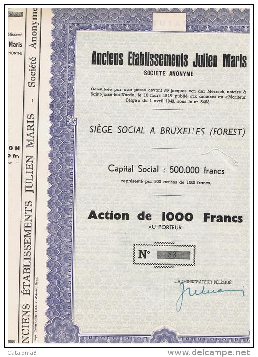 ACCION ANTIGUA - ACTION ANTIQUE =  Julien Maris 1948  Numeros Bajos - Otros & Sin Clasificación