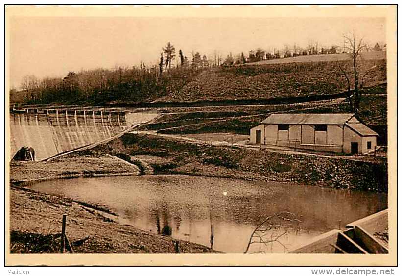 Tarn  - Ref A 63 - Montredon -labessionnié -barrage De Bezan -la Piscine - Les Filtres-thème Barrages -carte Bon état - - Montredon Labessonie