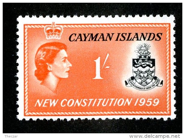 86 X)  Cayman Is 1959  SG.164 ~    M* - Caimán (Islas)