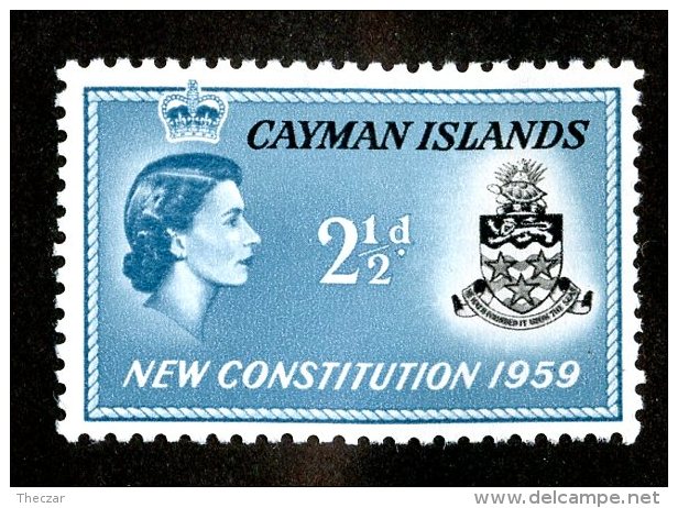 89 X)  Cayman Is 1959  SG.163 ~    M* - Cayman (Isole)