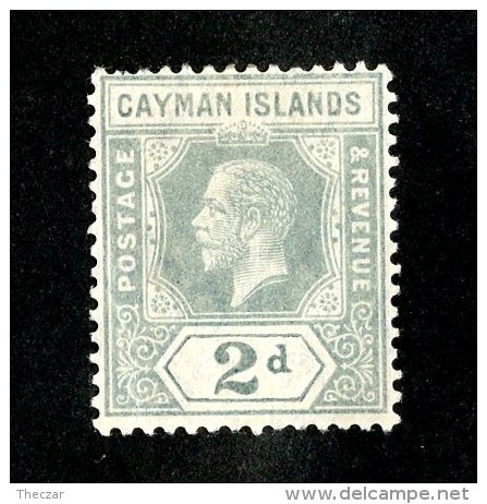 93 X)  Cayman Is 1922  SG.73 ~ Sc35   M* - Caimán (Islas)