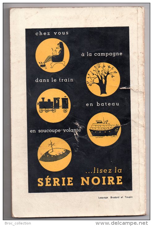 Catalogue De La Série Noire 1955, NRF Gallimard, Sous La Direction De Maurice Duhamel - Série Noire
